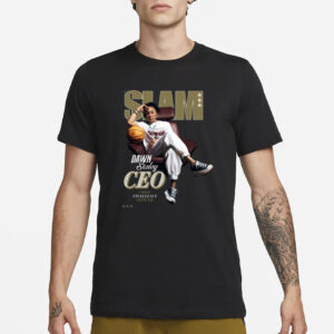 National Champion Dawn Staley Covers Slam 250 T-Shirt1