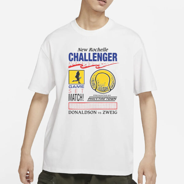 New Rochelle Challenger Game Set Match T-Shirts