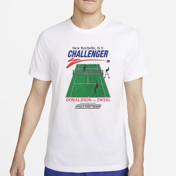 New Rochelle, N.y. Challenger. Donaldson Vs. Zweig T-Shirt2