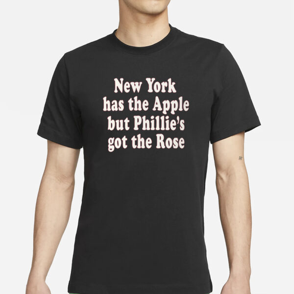 New York Has The Apple But Phillie'S Got The Rose Limited Edition London Series Comfort Colors T-Shirts