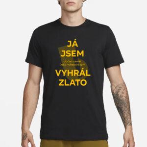 Ondřej Tesárek Já Jsem Občan Země Jejíž Hokejový Tým Vyhrál Zlato T-Shirt1