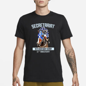 Secretariat 1973 Kentucky Derby 51st Anniversary T-Shirt3