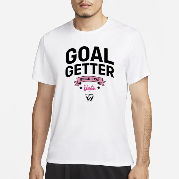 Thepwhlstore Pwhlxbarbie Youth Goal Getter T-Shirt3