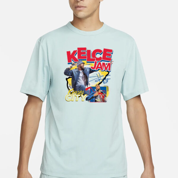 Travis Kelce Kelce Jam Kansas City Taylor T-Shirt3