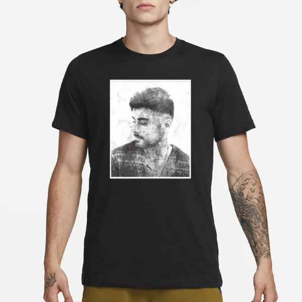 Zayn Malik Zayn Portrait Photo T-Shirt3