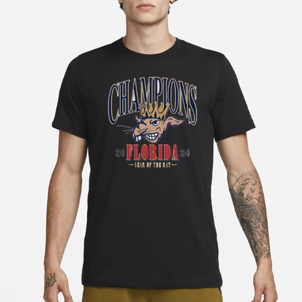 Barstool Sports Fl Rat Champions T-Shirt1