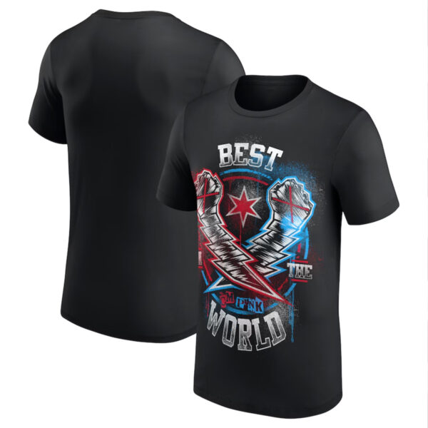 Cm Punk Lightning Fists T-Shirt Giveaway1