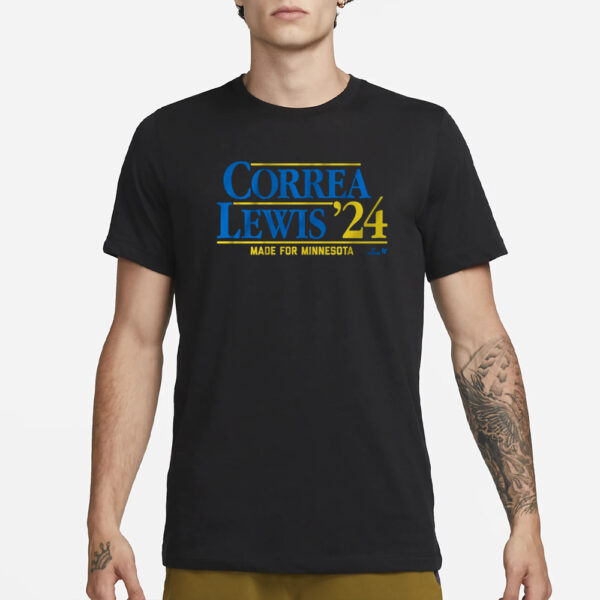 Correa-Lewis '24 T-Shirt4