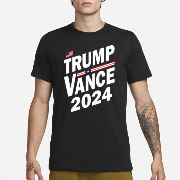 Charlie Kirk Trump Vance 2024 T-Shirt3