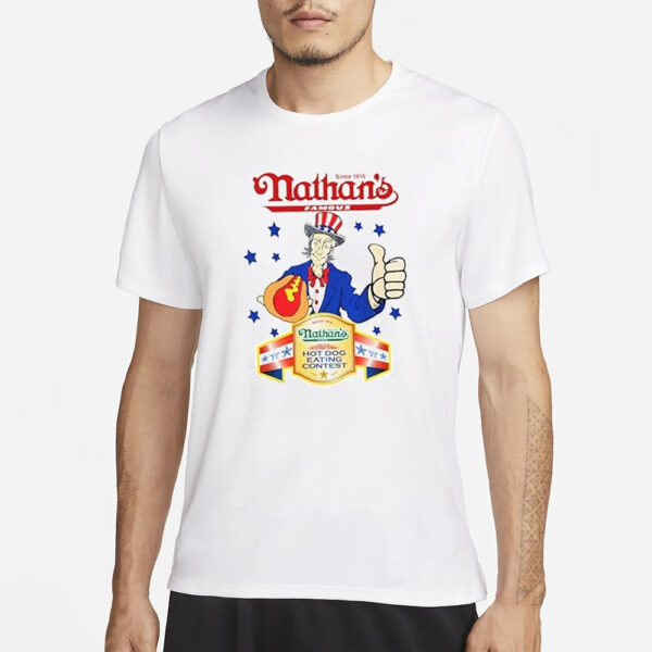 Chestnut Nathans Hot Dog Eating Contest T-Shirt1