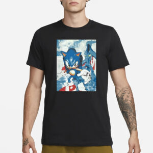 Mamono World The Sonic Big Drip T-Shirt1