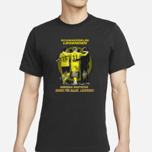 Schwarzgelbe Legenden Borussia Dortmund Danke Fur Alles Legenden T-Shirts