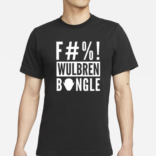 Swen Vincke Wearing F#%! Wulbren Bongle T-Shirt