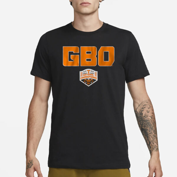 Tennessee Baseball Gbo Cws Champs T-Shirt3