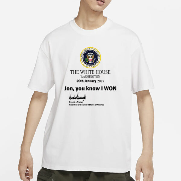 Trump White House Washington 20Th January 2025 T-Shirt