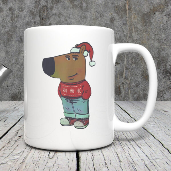 Chill Guy Christmas Mug 20243