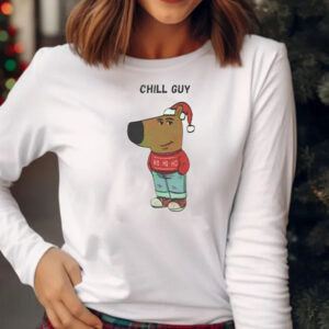 Chill Guy Christmas Shirt 20242