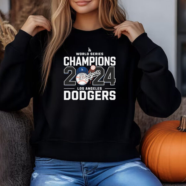 Dodgers 2024 World Series Sweatshirt , T-Shirt , Hoodie , Long Sleeve T-Shirt - Baseball Fan3