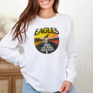 Eagles At Sphere In Las Vegas 2024-2025 Sunset T-Shirt2