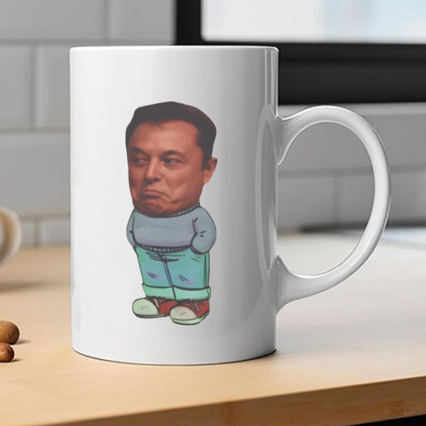 Elon Musk Chill Guy Mug 2024