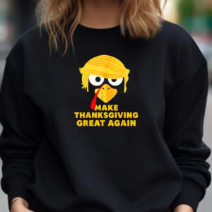 Funny Trump Turkey Autumn Fall Make Thanksgiving Great Again T-Shirt 20241