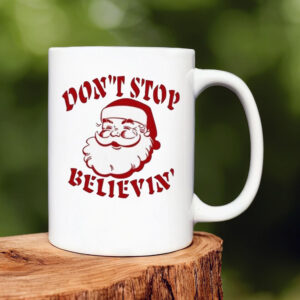 Journey Don’t Stop Believin Holiday Christmas 2024 Mug