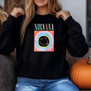 Nirvana Smiley Face Sweatshirt , T-shirt , Hoodie , Long Sleeve T-shirt3