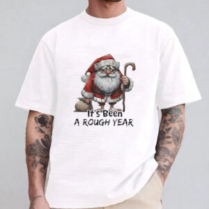 Santa Claus It’s Been A Rough Year Sweatshirt , Hoodie , T-shirt , Long Sleeve T-shirt2