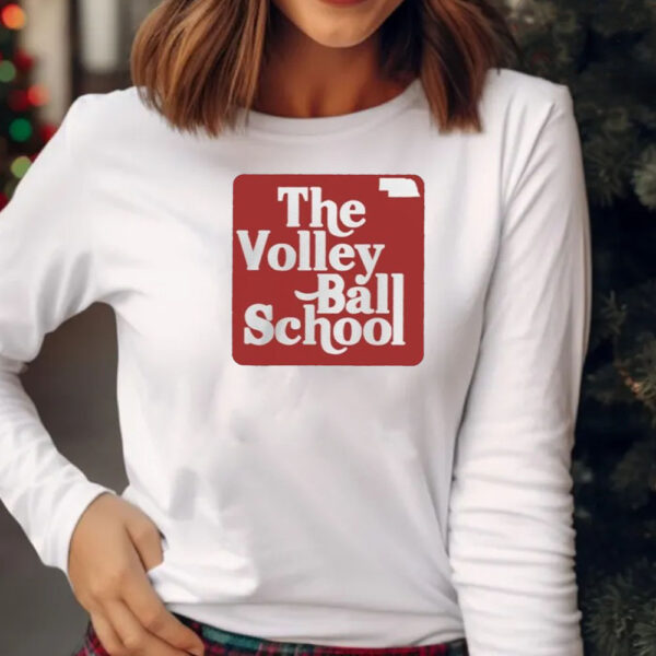 The Volleyball School Nebraska T-Shirt 20242