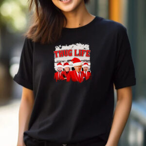 Thug Life Santa White House T-Shirt 2024