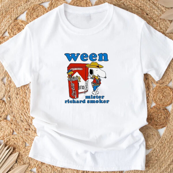 Ween Mister Richard Smoker T-Shirt 202432